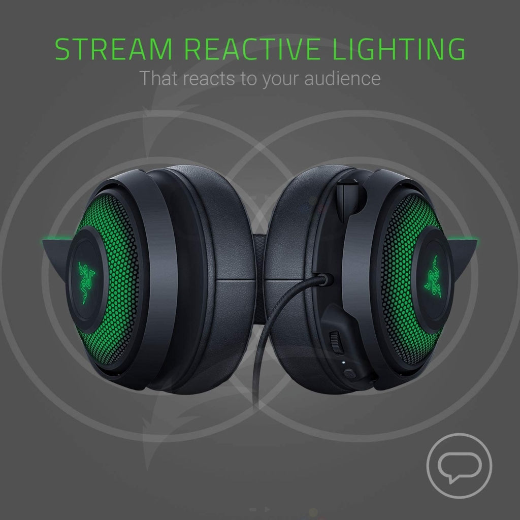Razer Kraken Kitty RGB USB Gaming Headset: THX 7.1 Razer Kraken Kitty RGB USB Gaming Headset: THX 7.1